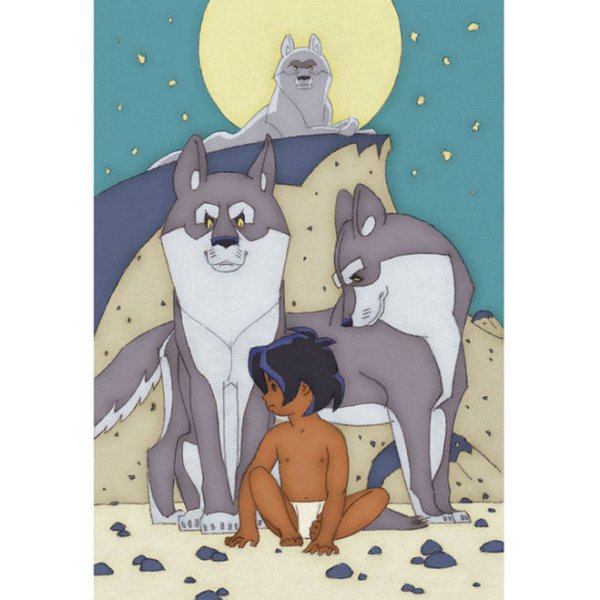 Братья Маугли иллюстрации