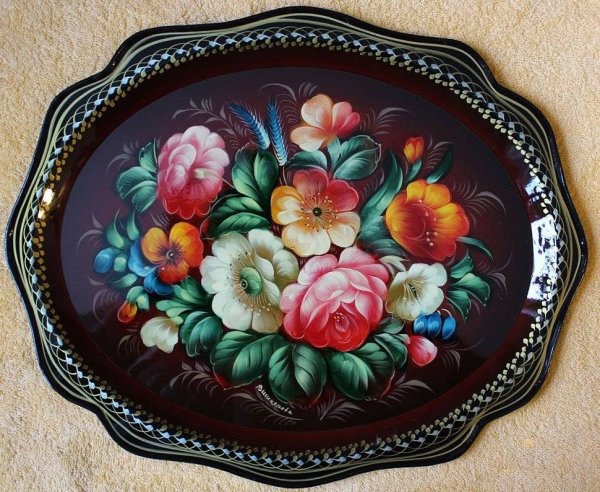 Жостовский поднос