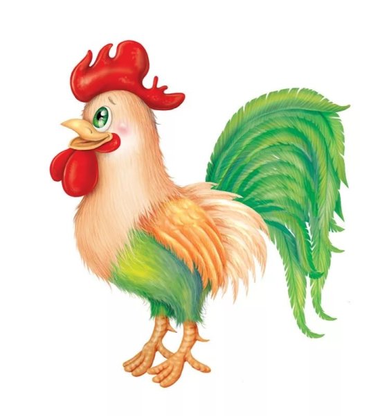 Петух рисунок