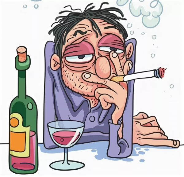 Карикатуры про алкашей