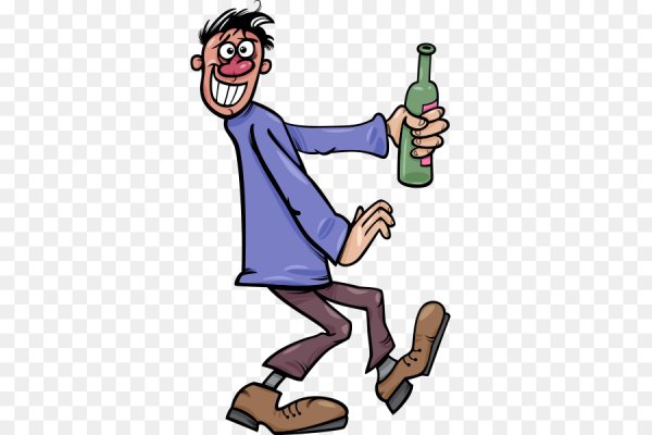 Алкаш мультяшный