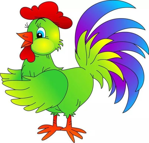 Петух для детей