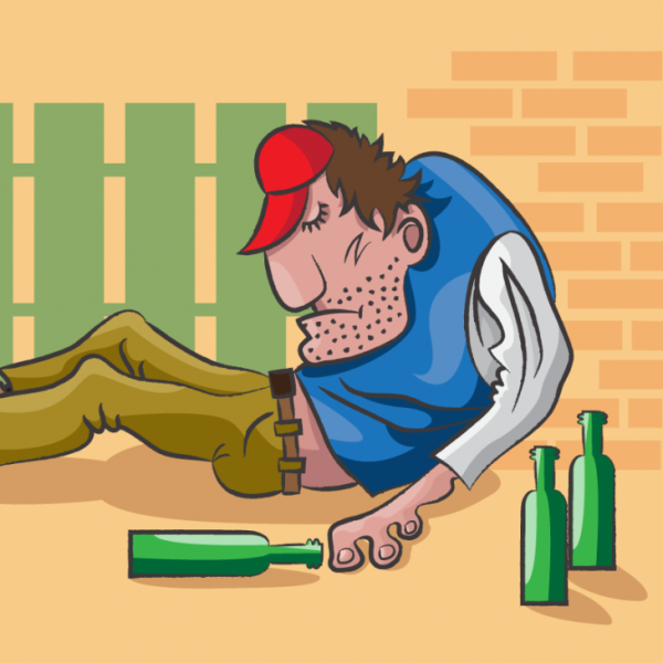 Карикатуры про алкашей