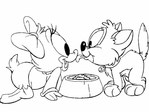 Герои мультфильмов Дисней Лило и Стич