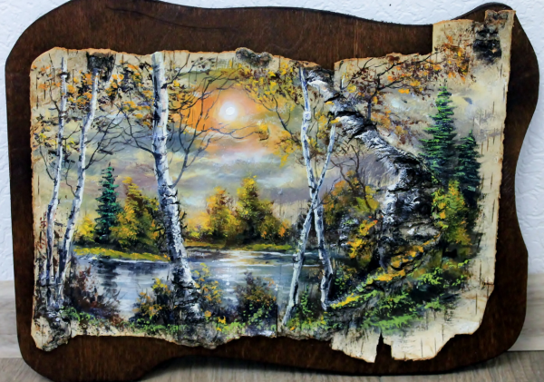 Картина на бересте