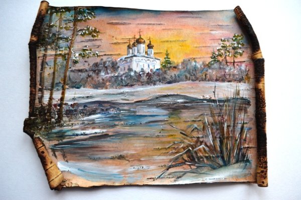Рисование на бересте