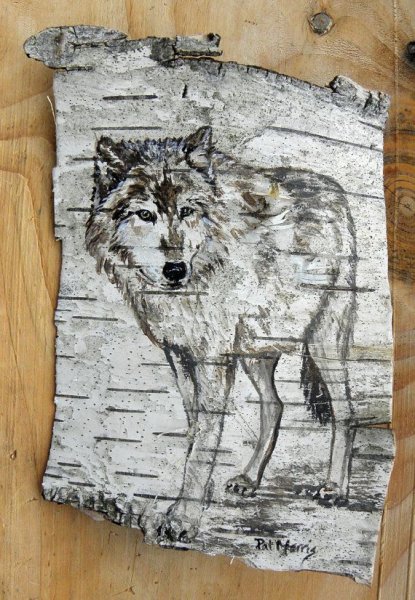 Рисование на бересте