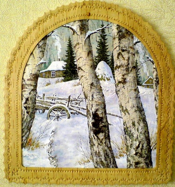 Миниатюрная живопись на бересте