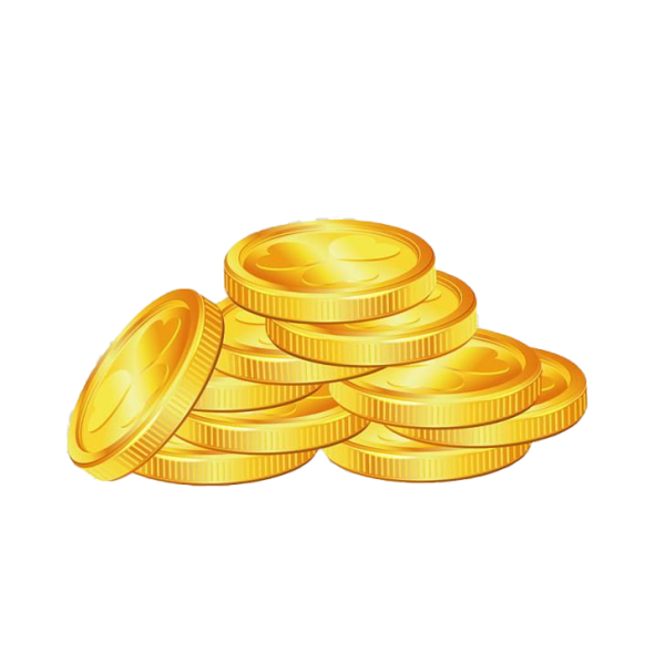 Монетки мультяшные