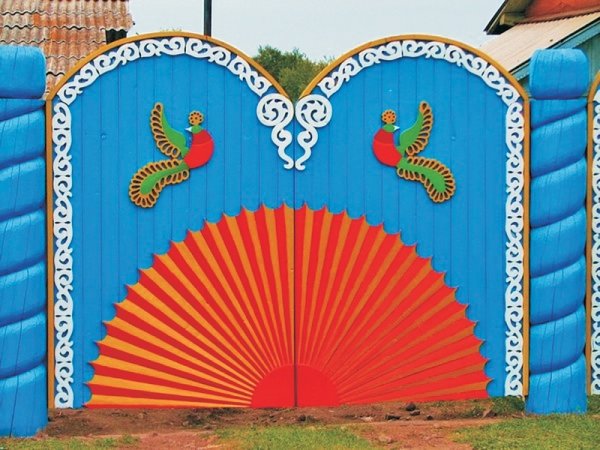 Кованая калитка м150