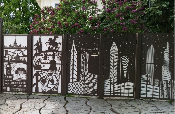 Разрисованные гаражи