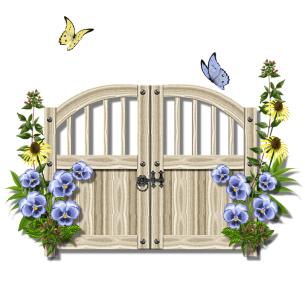 Кованые ворота с животными