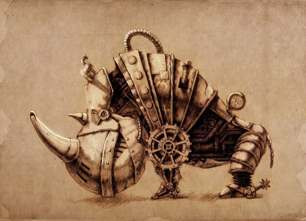 Стимпанк алхимик