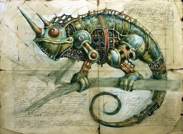 Стимпанк линером