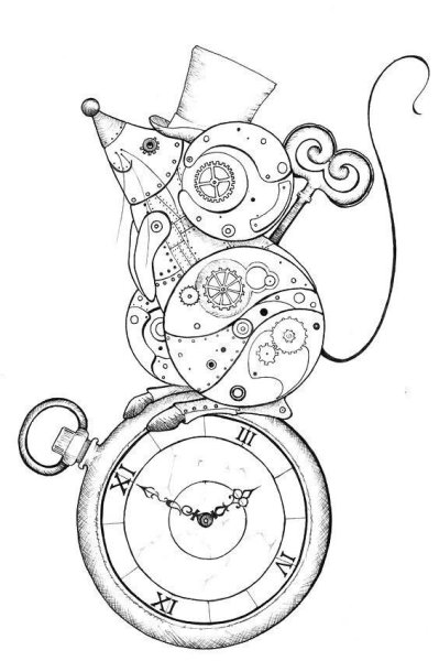 Картины в стиле стимпанк