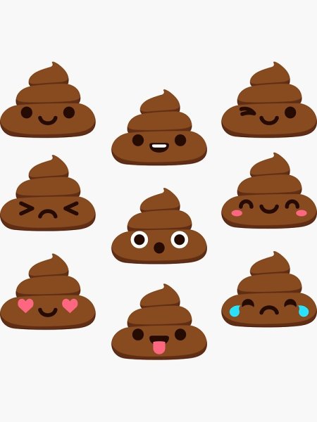 Мультяшные какашки