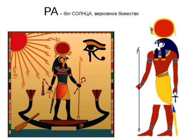 Бог солнца ра Амон ра