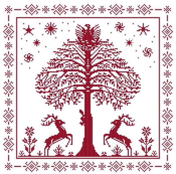 Древо жизни орнаментальное древних славян