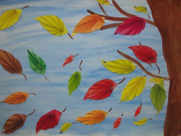 Рисование осенний Калейдоскоп