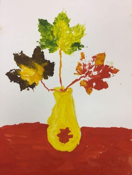 Рисование осенний Калейдоскоп