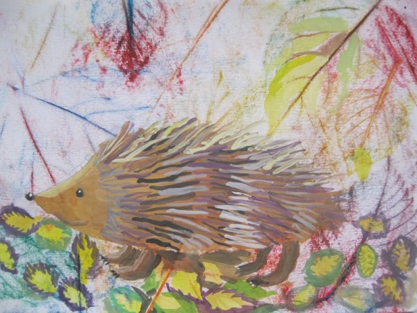 Осенний Калейдоскоп рисунок детский