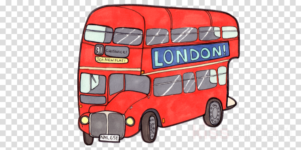 Рисование английский автобус