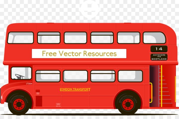 Автобус Лондон сбоку