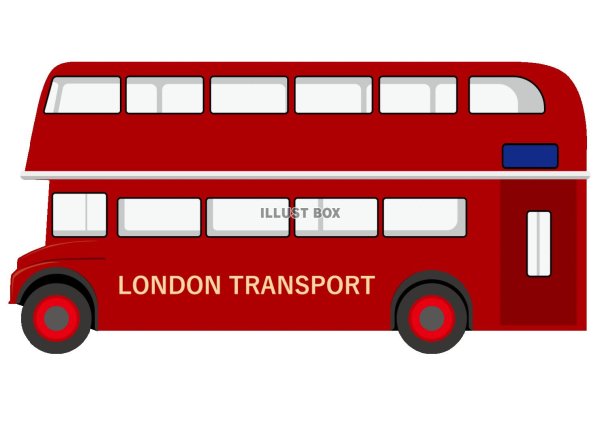 Дети в Красном двухэтажном автобусе