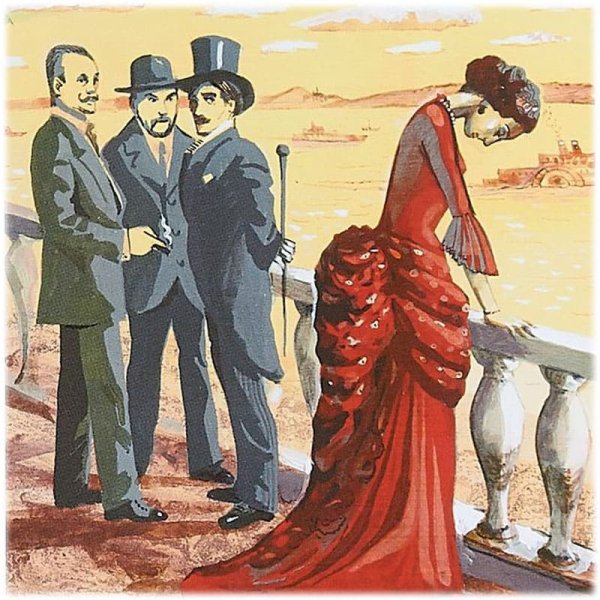 Иллюстрации к пьесе Бесприданница Островского