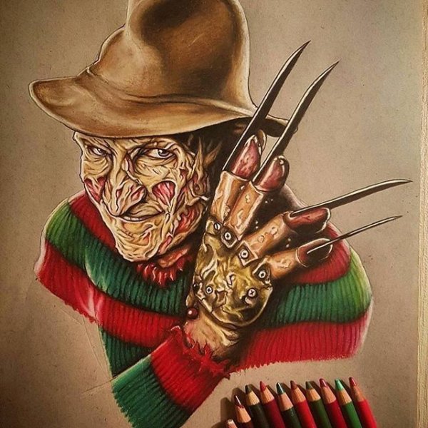 Перчатка Фредди Крюгера Tattoo