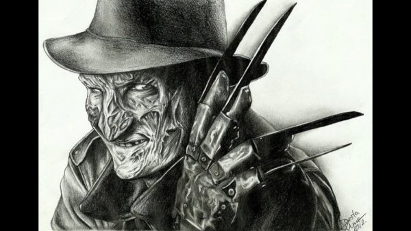 Фредди Крюгер для срисовки