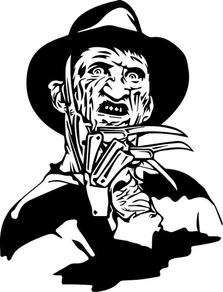 Фредди Крюгер рисунок для срисовки