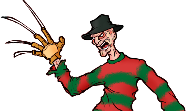 Фредди Крюгер арт карандашом