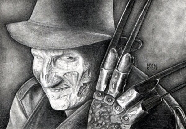 Нарисовать кошмар на улице Вязов