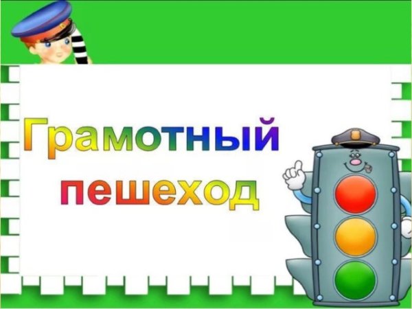 Грамотный пешеход