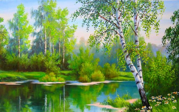 Елена Самарская Березовая роща