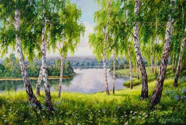 Елена Самарская Березовая роща