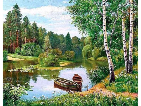 Пейзажи природы живопись