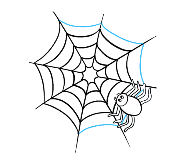 Паутина рисовать