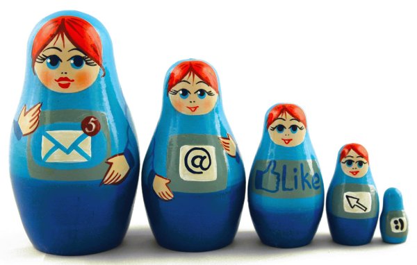 Матрешка современная
