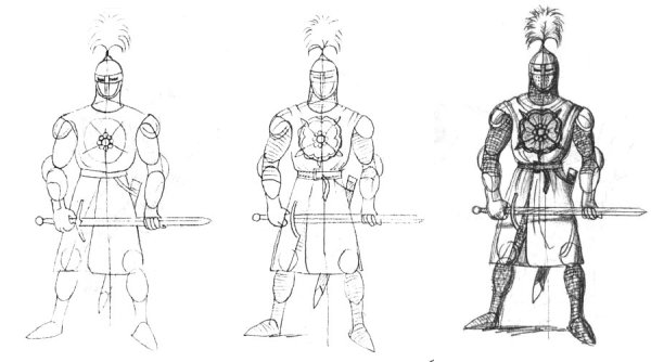 Древне русские войны защитнеки