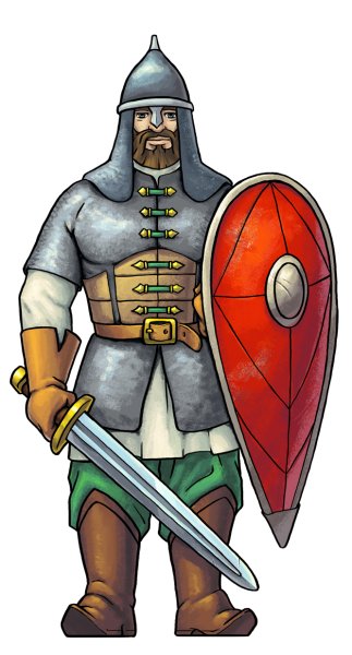 Князь Александр Невский раскраска