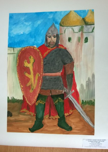 Древнерусский воин легко