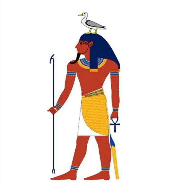 Древнеегипетский Бог Анубис раскраска