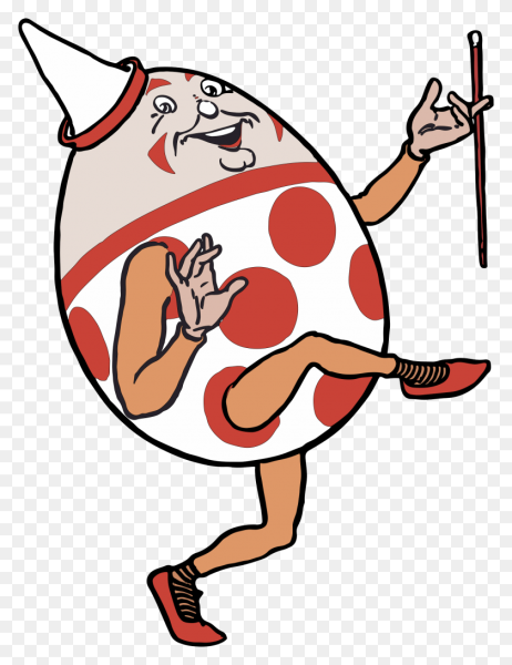 Шалтай Болтай раскраска