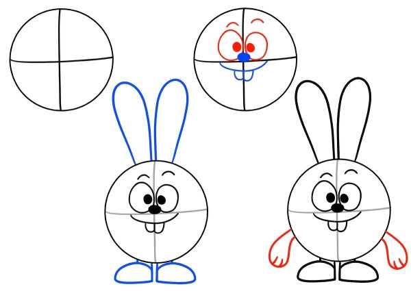 Поэтапное рисование