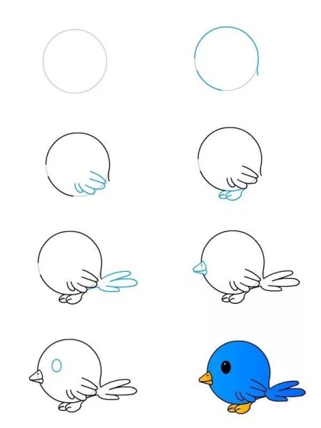 Рисование пошагово для детей