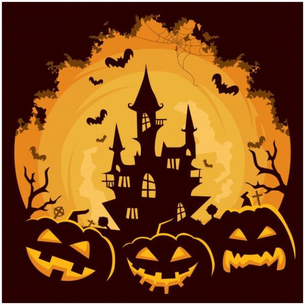 Halloween замок