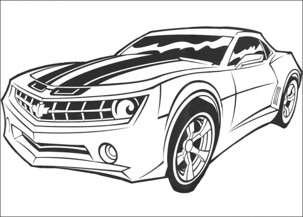 Шевроле Комаро карандаш