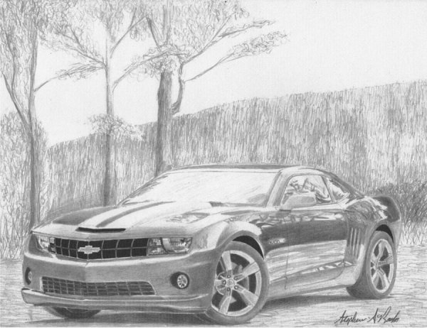 Chevrolet рисунок